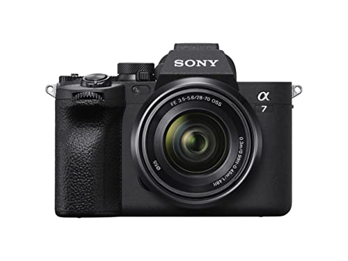Sony Alpha 7 IV Spiegellose Vollformatkamera für Experten inkl. SEL2870 (33 MP, Echtzeitfokus, 10 Bildern pro Sekunde, 4K 60p-Video, Touchscreen) von Sony