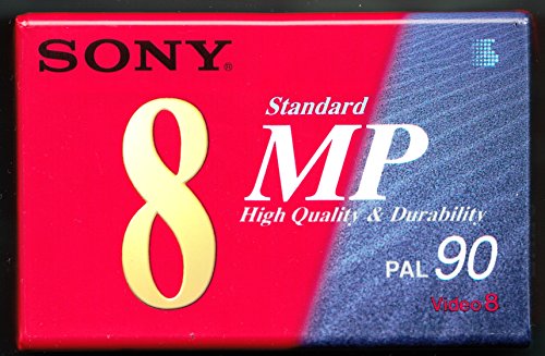 Sony - 8MM-Camcorder Kassette, Video8-Format - Metal Particle, 90 Minuten Sony - 8MM-Camcorder Kassette, Video8-Format - Metal Particle, 90 Minuten von Sony