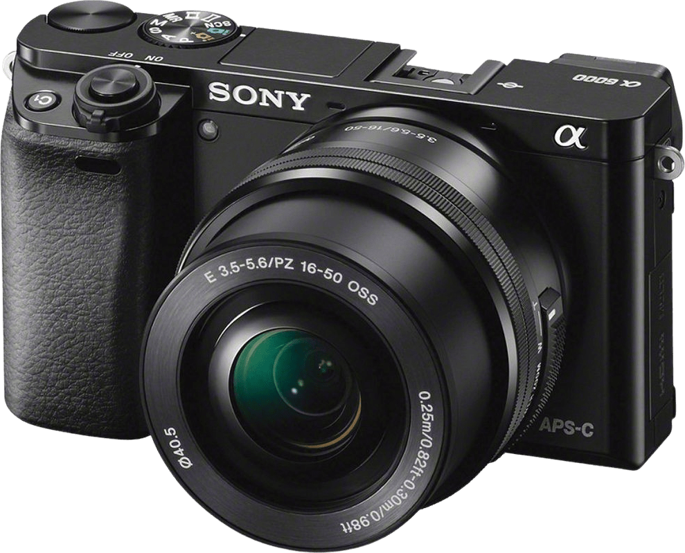 Sony A6000 + 16-50mm f/3.5-5.6 OSS PZ, kamera kit von Sony