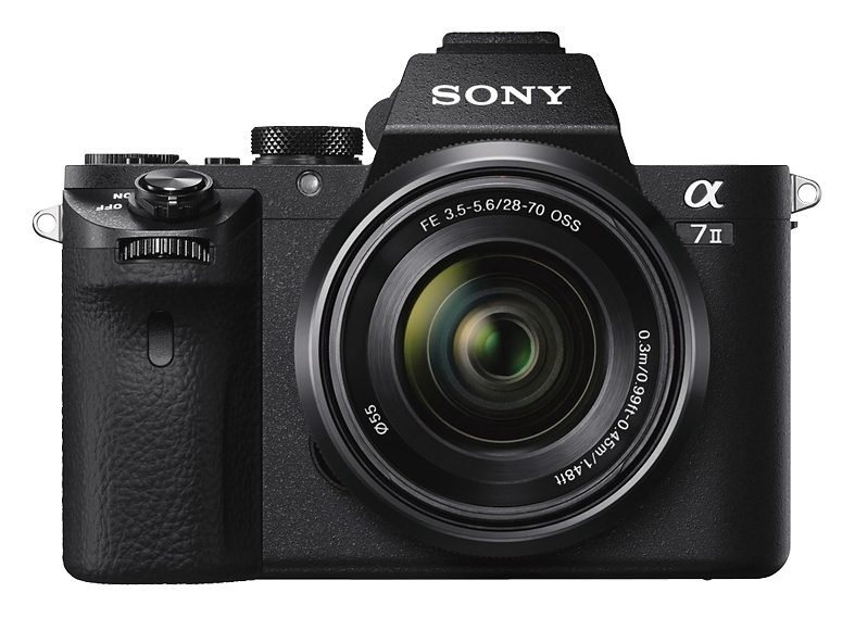 Sony A7 II Systemkamera (SEL-2870, 24,3 MP, NFC, WLAN (Wi-Fi), Gesichtserkennung, HDR-Aufnahme, Makroaufnahme) von Sony
