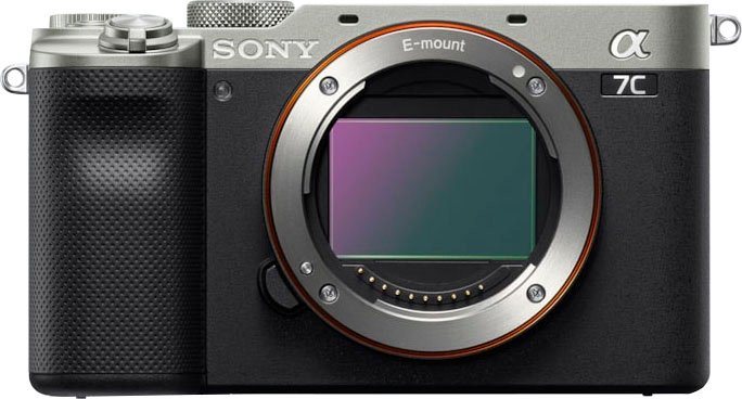 Sony A7C Systemkamera (24,2 MP, 4K Video, 5-Achsen Bildstabilisierung, NFC, Bluetooth, nur Gehäuse) von Sony