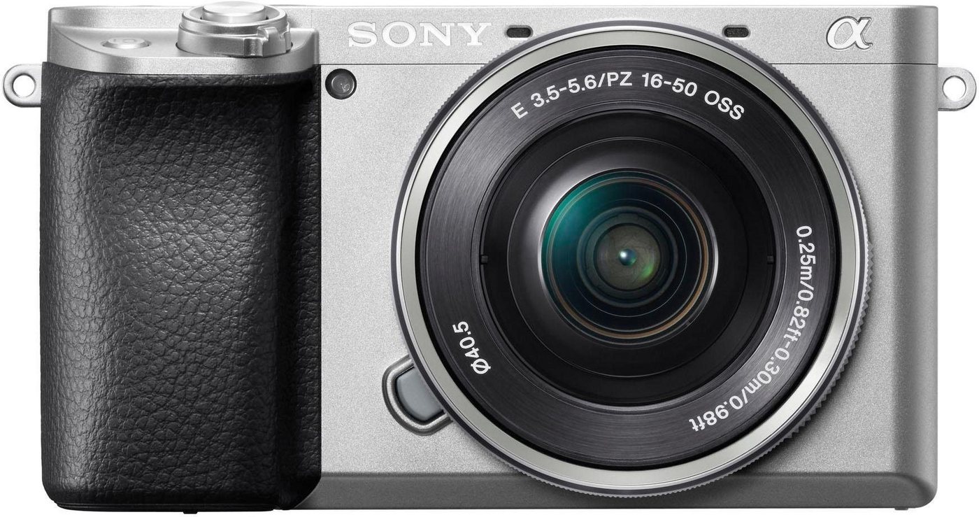 Sony Alpha 6100 Kit mit SELP1650 Systemkamera (SELP1650, 24,2 MP, Bluetooth, NFC, WLAN (Wi-Fi) von Sony