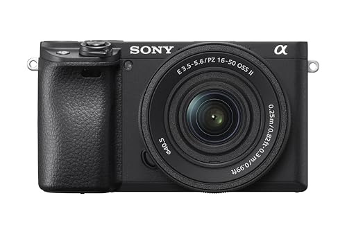 Sony Alpha 6400 APS-C Spiegellose Kamera mit 16-50mm Objektiv (Schneller 0,02s Autofokus mit Augenerkennung für Mensch und Tier, 4K-Filmaufnahmen und neigbares Display für Vlogging) Sony Alpha 6400 APS-C Spiegellose Kamera mit 16-50mm Objektiv (Schneller 0,02s Autofokus mit Augenerkennung für Mensch und Tier, 4K-Filmaufnahmen und neigbares Display für Vlogging) von Sony