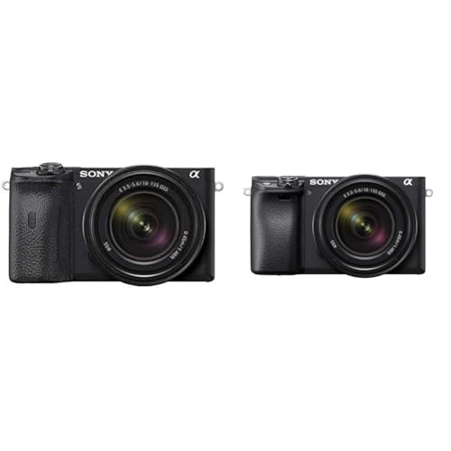 Sony Alpha 6600 | APS-C Spiegellose Kamera 18-135mm f/3.5-5.6 Zoom-Objektiv Sony Alpha 6600 | APS-C Spiegellose Kamera 18-135mm f/3.5-5.6 Zoom-Objektiv von Sony