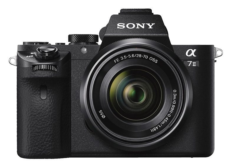 Sony Alpha 7 II Systemkamera (SEL-2870, 24,3 MP, NFC, WLAN (Wi-Fi), Spiegellose Vollformat-Kamera) von Sony
