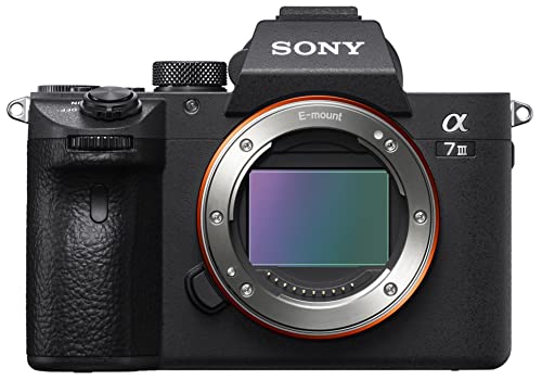 Sony Alpha 7 III Spiegellose Vollformat-Kamera (Schneller 0,02s AF, optische 5-Achsen-Bildstabilisierung) von Sony