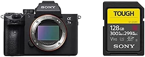 Sony Alpha 7 III | Spiegellose Vollformat-Kamera (Schneller 0,02s AF, optische 5-Achsen-Bildstabilisierung im Gehäuse) + Speicherkarte von Sony
