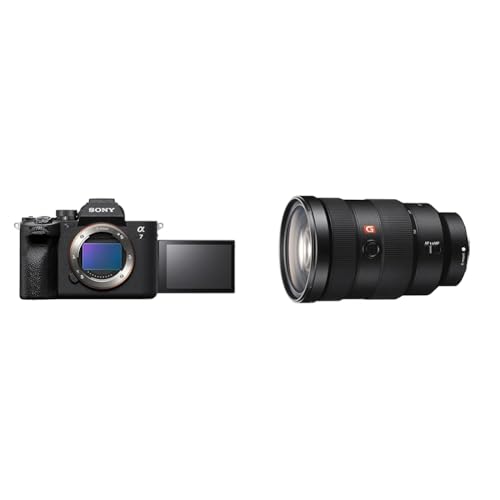 Sony Alpha 7 IV | Spiegellose Vollformatkamera für Experten (33 Megapixel, Echtzeitfokus, Burst mit 10 Bildern pro Sekunde, 4K 60p-Video, Voll-Touchscreen) + Objektiv SEL2470GM von Sony