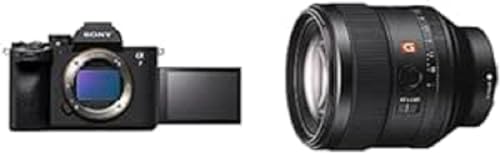 Sony Alpha 7 IV | Spiegellose Vollformatkamera für Experten (33 Megapixel, Echtzeitfokus, Burst mit 10 Bildern pro Sekunde, 4K 60p-Video, Voll-Touchscreen) + Objektiv SEL85F14GM von Sony