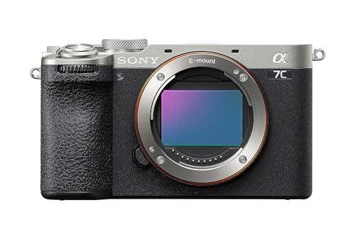 Sony Alpha 7C II | Spiegellose Vollformatkamera (kompakt, 33 MP, Echtzeit-Autofokus, 10 BPS, 4K Video, neigbarer LCD-Touchscreen) Silber/schwarz von Sony