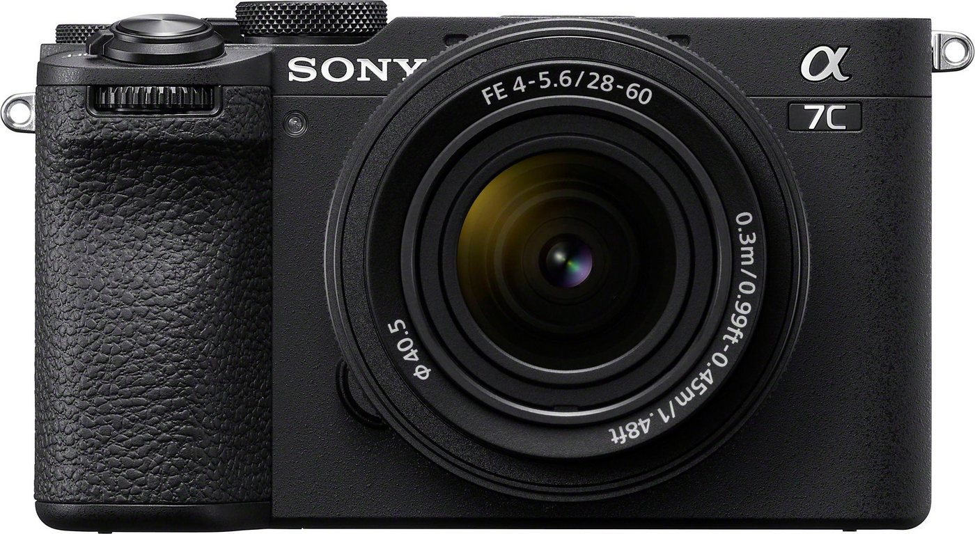 Sony Alpha 7C II Systemkamera (FE 28-60mm f4-5.6, 33 MP, Bluetooth, WLAN) von Sony