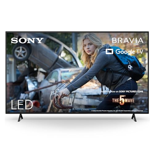 Sony BRAVIA, KD-55X75WL, 55 Zoll Fernseher, LED, 4K HDR, Google TV, Smart TV, Works with Alexa, BRAVIA CORE, HDMI 2.1, Gaming-Menü mit ALLM von Sony