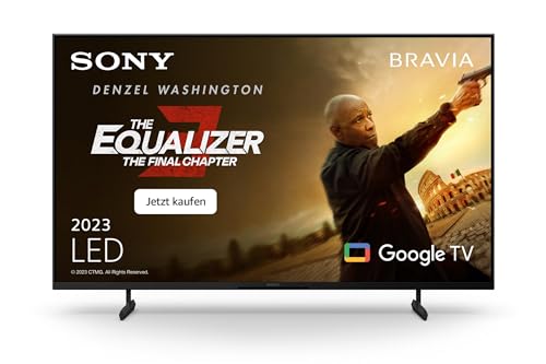 Sony BRAVIA, KD-75X80L, 75 Zoll Fernseher, LED, 4K HDR, Google TV, Smart TV, Works with Alexa, BRAVIA CORE, TRILUMINOS PRO, HDMI 2.1, Gaming-Menü mit ALLM von Sony