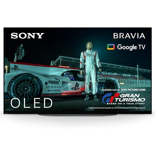 Sony BRAVIA XR, XR-42A90K, 42 Zoll Fernseher, OLED, 4K HDR 120Hz, Google , Smart TV, Works with Alexa, mit exklusiven PS5-Features, HDMI 2.1, Gaming-Menü mit ALLM + VRR, 24 + 12M Garantie von Sony