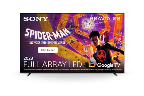 Sony BRAVIA XR, XR-65X90L, 65 Zoll Fernseher, Full Array LED, 4K HDR 120Hz, Google, Smart TV, Works with Alexa, mit exklusiven PS5-Features, HDMI 2.1, Gaming-Menü mit ALLM + VRR, 24 + 12M Garantie von Sony
