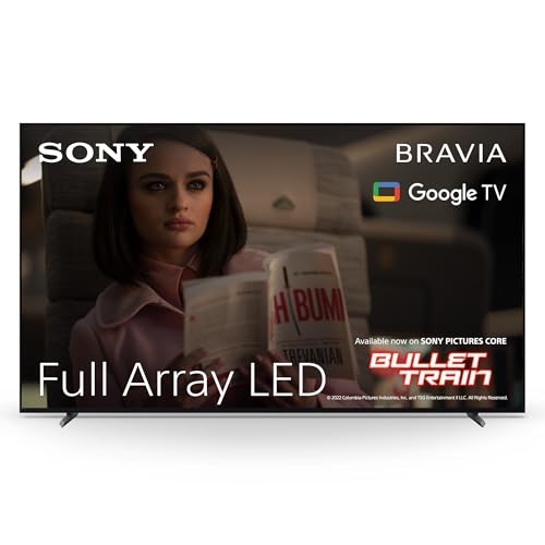 Sony BRAVIA XR, XR-75X90L, 75 Zoll Fernseher, Full Array LED, 4K HDR 120Hz, Google, Smart TV, Works with Alexa, mit exklusiven PS5-Features, HDMI 2.1, Gaming-Menü mit ALLM + VRR, 24 + 12M Garantie von Sony