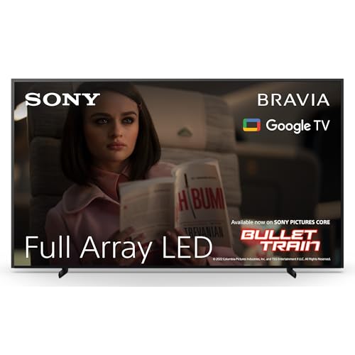 Sony BRAVIA XR, XR-98X90L, Full Array LED, 4K HDR, Google TV, ECO Pack, BRAVIA CORE, Perfekt für PlayStation5, Aluminium, nahtloses Design von Sony