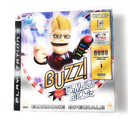 Sony Buzz! World Quiz Special Edition + 4 Buzzers Gamepad von Sony