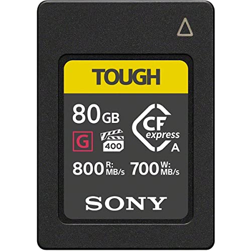 Sony CEA-G80T Compact Flash Express Speicherkarte (80GB, Typ A, 800 MB/s Lesen, 700 MB/s Schreiben) von Sony