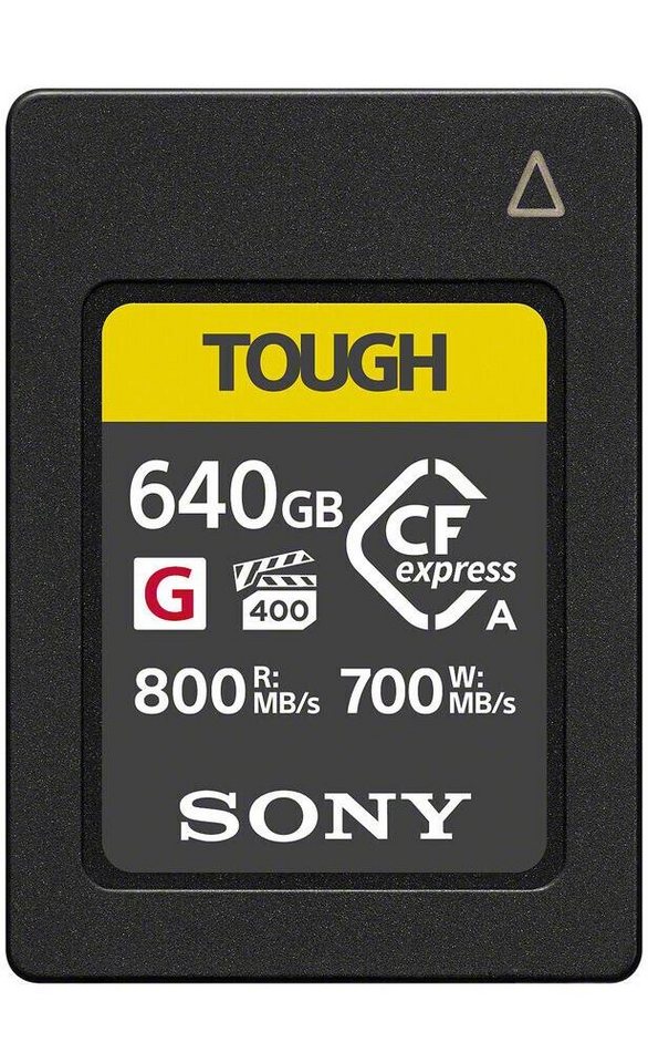 Sony CFexpress 640GB Typ A 800MBs / 700 MBs Speicherkarte von Sony