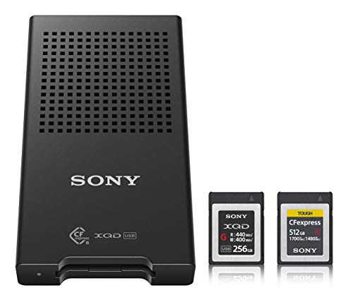 Sony CFexpress Typ B/XQD Speicherkartenleser – USB 3.0 – SuperFast Reader – MRW-G1 von Sony