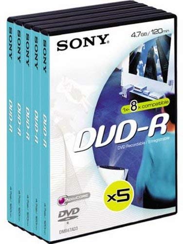 Sony DMR47VD DVD-Rohling DVD-R Videobox Sony DMR47VD DVD-Rohling DVD-R Videobox von Sony Deutschland GmbH