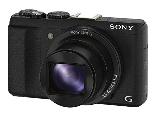 Sony DSC-HX60 Digitalkamera (20,4 Megapixel, 30-fach opt. Zoom, 7,5 cm (3 Zoll) LCD-Display, Exmor R CMOS Sensor, NFC/WiFi) schwarz von Sony