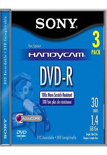 Sony DVD-R mit Schlaufe, 8 cm, 3 Stück von Sony