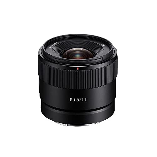 Sony E 11 mm F1.8 | APS-C-Weitwinkel-Objektiv mit Festbrennweite (SEL11F18) von Sony