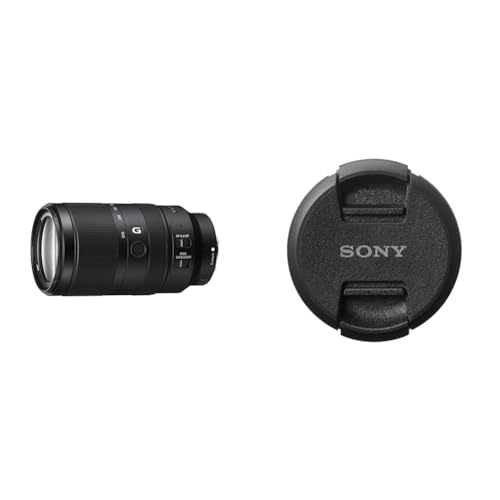 Sony E 70-350mm f/4.5-6.3 G OSS | APS-C, Super-Telezoom-Objektiv (SEL70350G) & ALC-F 62 S Schutzkappe, 35038372, Schwarz, 62 mm von Sony
