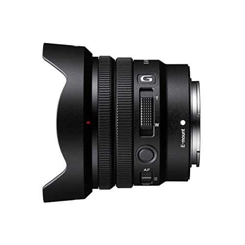 Sony E PZ 10–20 mm F4 G | APS-C-Objektiv mit leistungsstarkem Zoom (SELP1020G), schwarz von Sony