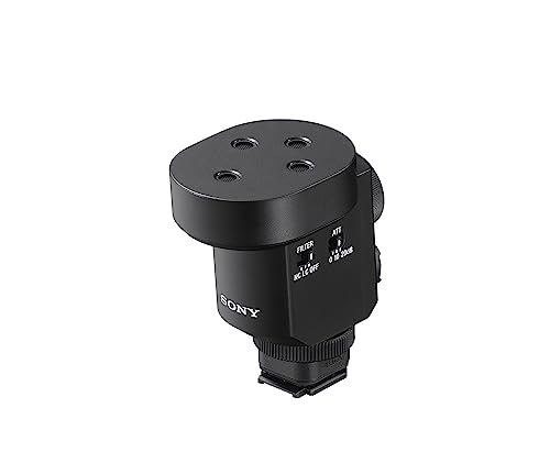 Sony ECM-M1, Kabelloses Shotgun Mikrofon, 8 Audioaufnahme-Modi, Kompakt & Leicht, Ideal für Kameras, Vlogs, Content Kreation, Musik, Streaming Sony ECM-M1, Kabelloses Shotgun Mikrofon, 8 Audioaufnahme-Modi, Kompakt & Leicht, Ideal für Kameras, Vlogs, Content Kreation, Musik, Streaming von Sony