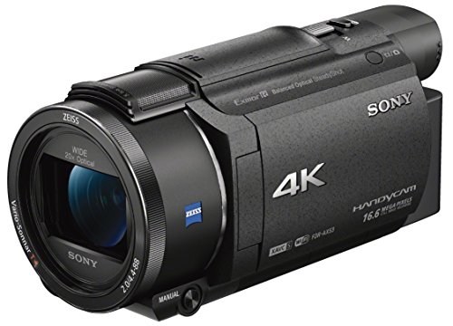 Sony FDR-AX53 - 4K Ultra Handycam (20-Fach optischer Zoom, 5-Achsen Bildstabilisation, NFC) schwarz von Sony
