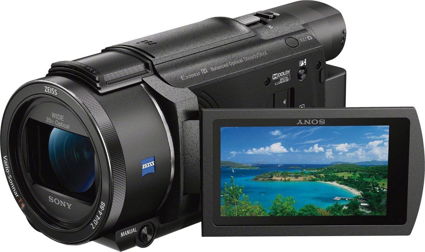 Sony FDRAX53.CEN Camcorder (4K Ultra HD, NFC, WLAN (Wi-Fi), 20x opt. Zoom) von Sony