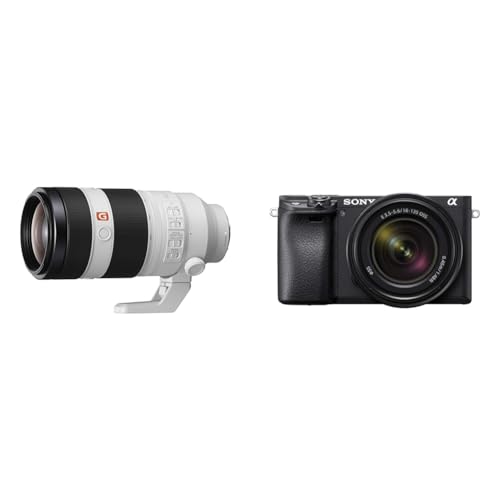 Sony FE 100-400mm f/4.5-5.6 GM OSS | Vollformat & Alpha 6400 | APS-C Spiegellose Kamera mit 16-50mm f/3.5-5.6 Power-Zoom-Objektiv Sony FE 100-400mm f/4.5-5.6 GM OSS | Vollformat & Alpha 6400 | APS-C Spiegellose Kamera mit 16-50mm f/3.5-5.6 Power-Zoom-Objektiv von Sony