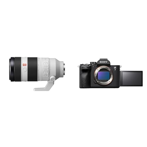 Sony FE 100-400mm f/4.5-5.6 GM OSS | Vollformat & Alpha 7 IV | Spiegellose Vollformatkamera für Experten Schwarz Sony FE 100-400mm f/4.5-5.6 GM OSS | Vollformat & Alpha 7 IV | Spiegellose Vollformatkamera für Experten Schwarz von Sony