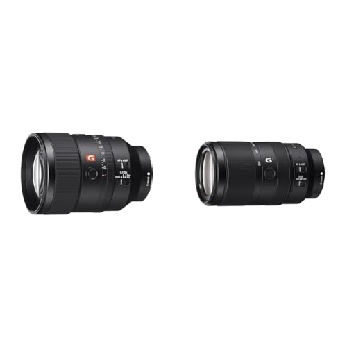 Sony FE 135mm f/1.8 GM | Vollformat, Super-Teleobjektiv, Porträt Objektiv (SEL135F18GM) & E 70-350mm f/4.5-6.3 G OSS | APS-C, Super-Telezoom-Objektiv (SEL70350G) von Sony