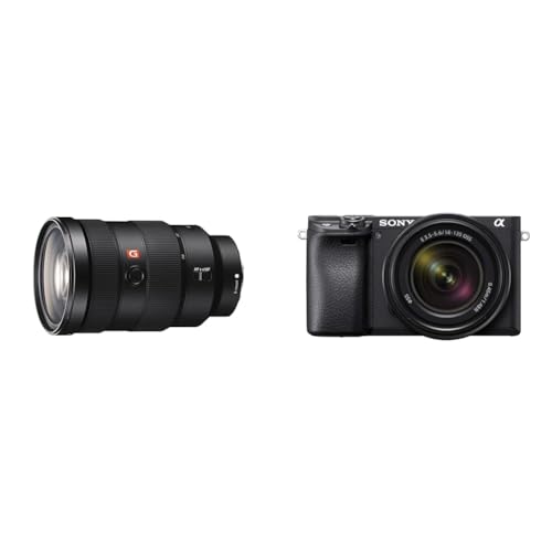 Sony FE 24-70 mm f/2.8 GM | Vollformat & Alpha 6400 | APS-C Spiegellose Kamera mit 16-50mm f/3.5-5.6 Power-Zoom-Objektiv von Sony