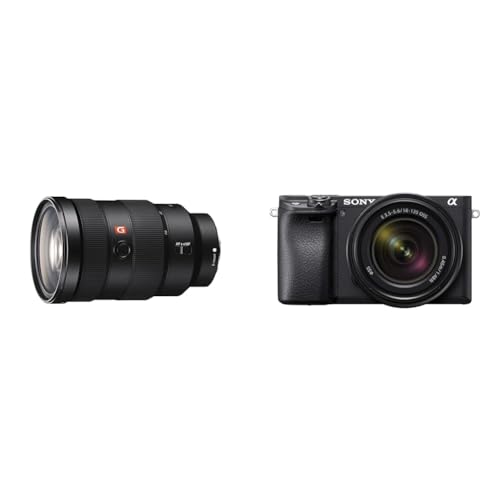 Sony FE 24-70 mm f/2.8 GM | Vollformat & Alpha 6400 | APS-C Spiegellose Kamera mit 16-50mm f/3.5-5.6 Power-Zoom-Objektiv Sony FE 24-70 mm f/2.8 GM | Vollformat & Alpha 6400 | APS-C Spiegellose Kamera mit 16-50mm f/3.5-5.6 Power-Zoom-Objektiv von Sony