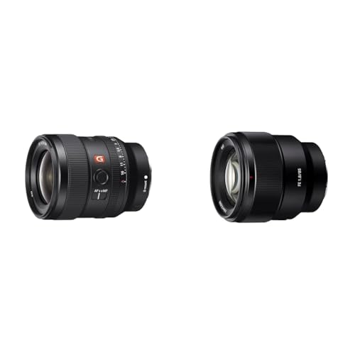 Sony FE 24mm f/1.4 GM | Vollformat, Weitwinkel, Premiumklasse (SEL24F14GM) & SEL-85F18 Porträt Objektiv von Sony