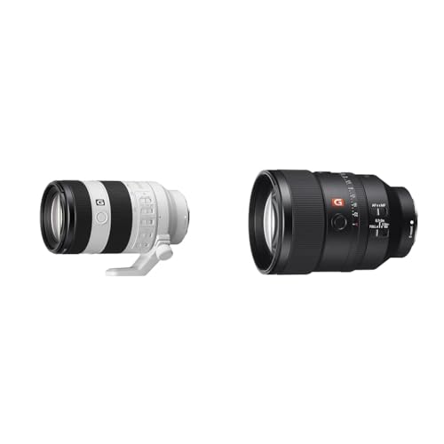 Sony FE 70–200 mm F4 G OSS II | G-Vollformat-Telezoom-Objektiv (SEL70200G2) & FE 135mm f/1.8 GM | Vollformat, Super-Teleobjektiv, Porträt Objektiv (SEL135F18GM) von Sony