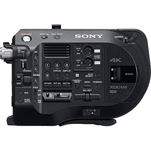 'Sony FS7 II shouldercam CMOS 4 K Ultra HD Black – Camcorders (CMOS, 25.4/4 mm (1/4), Sony und, 18 – 110 mm, 27 – 165 mm, 9.5 cm) von Sony