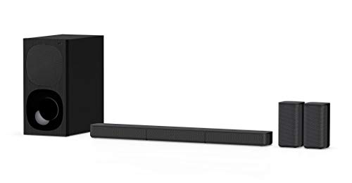 Sony HT-S20R 5.1 TV-Soundbar Dolby Surround mit kabelgebundenem Subwoofer und hinteren Lautsprechern, Schwarz von Sony