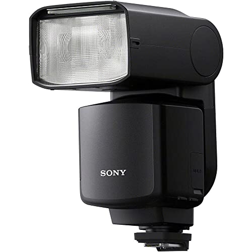 Sony HVL-F60RM2 | Externer Blitz mit kabelloser Funksteuerung (GN60-Leistung. Mehrfachblitz, High-Speed-Blitz, 10 BPS, Quick Shift Bounce), Schwarz, HVLF60RM2.CE7 von Sony