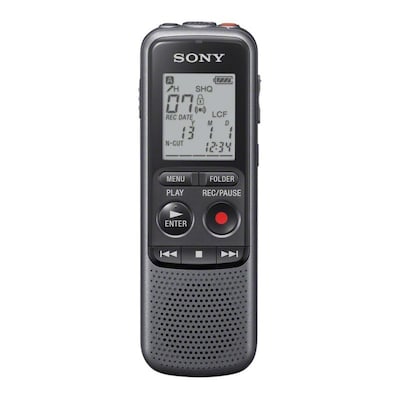 Sony ICD-PX240 4GB Digitaler Mono Voice Recorder grau von Sony