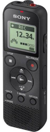 Sony ICD-PX370 Digitales Diktiergerät Aufzeichnungsdauer (max.) 159h Schwarz Geräuschunterdrückung von Sony