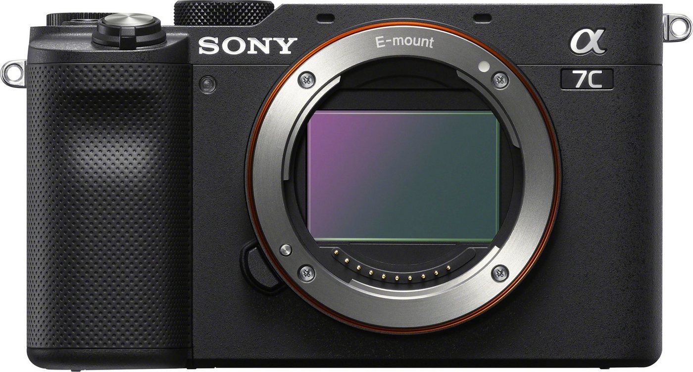 Sony ILCE-7CB A7C Vollformat-Digitalkamera (24,2 MP, 4K Video, 5-Achsen Bildstabilisierung, NFC, Bluetooth, nur Gehäuse) von Sony