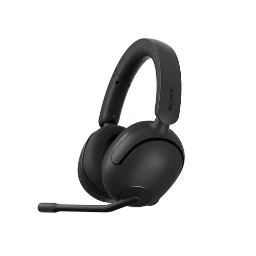 Sony INZONE H5 - Wireless Gaming Headset, 360 Spatial Sound für Gaming, komfortabler Sitz, 28 Std. Akkulaufzeit, geringe Latenz, Mikrofon mit AI, PC & PS5 kompatibel - Schwarz von Sony