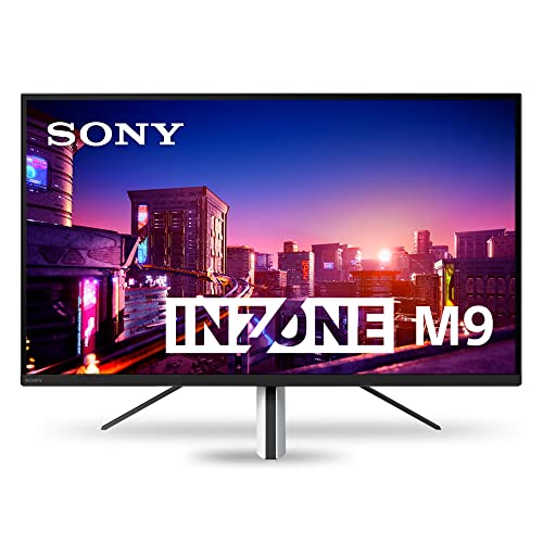 Sony INZONE M9 27 Zoll Gaming Monitor: 4K 144Hz 1ms Full Array Local Dimming HDMI 2.1 VRR 2022 Modell, Weiß, SDMU27M901AEP von Sony
