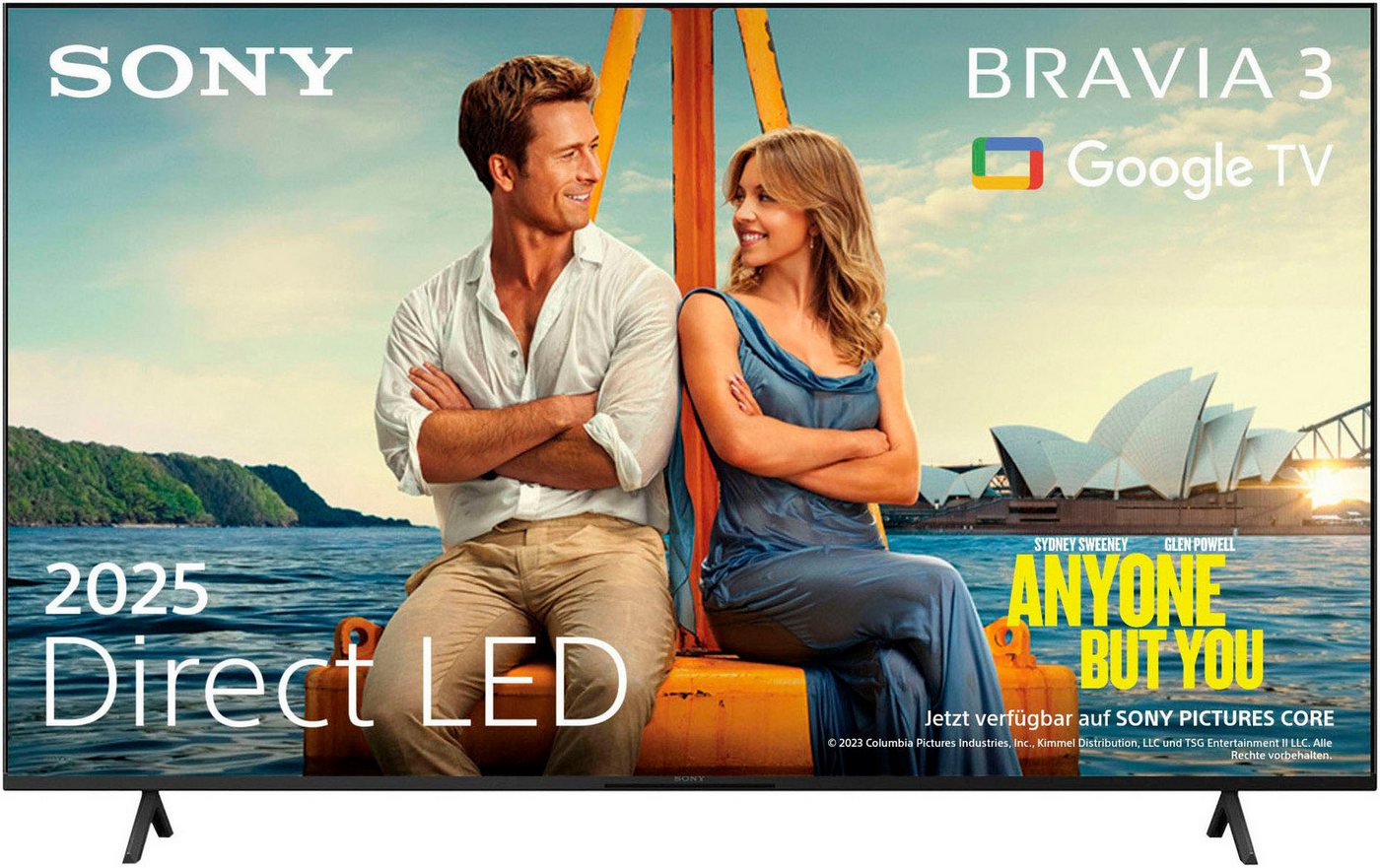 Sony K-43S3 DLED-Fernseher (108 cm/43 Zoll, 4K Ultra HD, Google TV, Smart-TV) von Sony